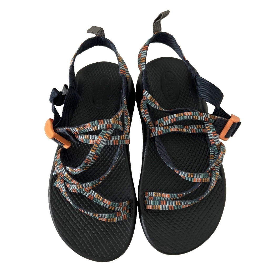 Chaco Sandals Strappy  Water Hiking Open Toe Shoes Youth Size US 2 Beach Water